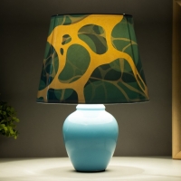 Настольная лампа "Морская волна" Е14 15Вт голубой RISALUX Настольная лампа "Морская волна" Е14 15Вт голубой RISALUX