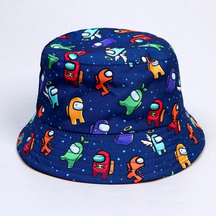 Панама детская для мальчика &laquo;Коос&raquo;, цвет синий, р-р 52-54