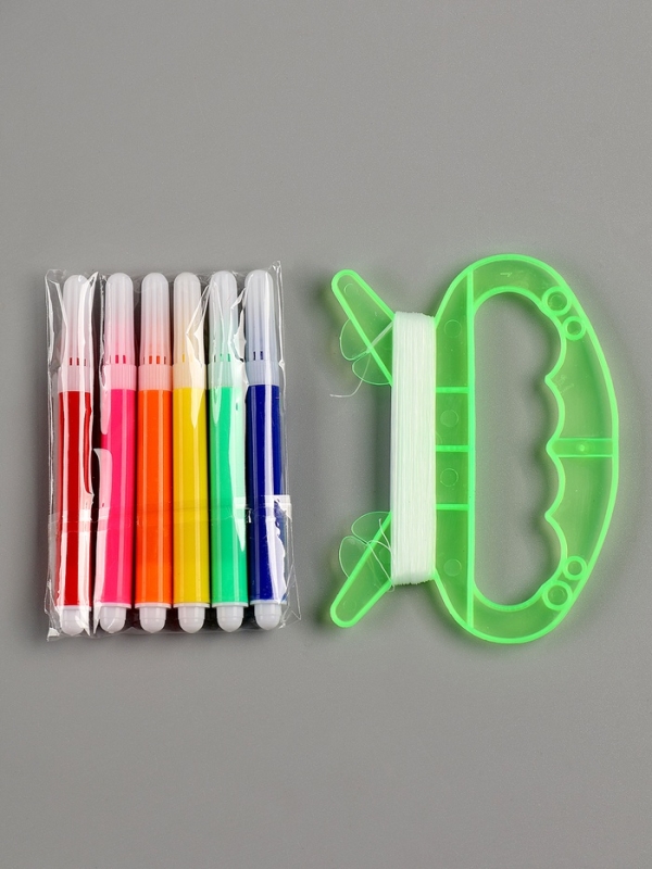 Funny toys Воздушный змей - раскраска, зверятки, 80 см