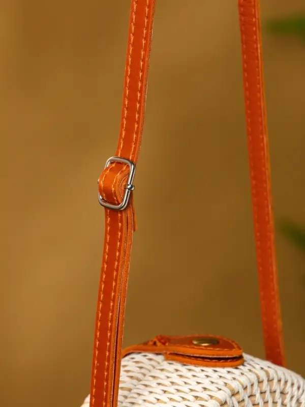 Сумка плетеная ротанг "Единорог", 15х6х60 см