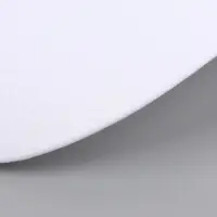 Козырёк для кепки, гнутый, 7&times;19.5 см, белый