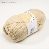 Пряжа для вязания спицами, крючком &laquo;Пехорский текстиль. Овечья шерсть&raquo;, 100% шерсть, 200 м/100 г, (166 суровый)