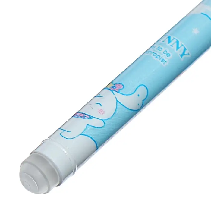 Ручка гелевая СТИРАЕМЫЕ ЧЕРНИЛА, 0.5 мм, корпус "Зайчик", стержень синий, МИКС