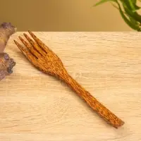 Вилка, 19 см, кокос