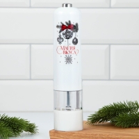 Новый год! Электромельница &laquo;Новогодняя коллекция: Магия вкуса&raquo;, модель LET-001, 22,3 х 5,2 см