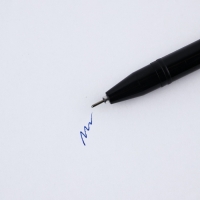 Ручка пластик с подвеской самолёт "23 февраля честь и отвага"