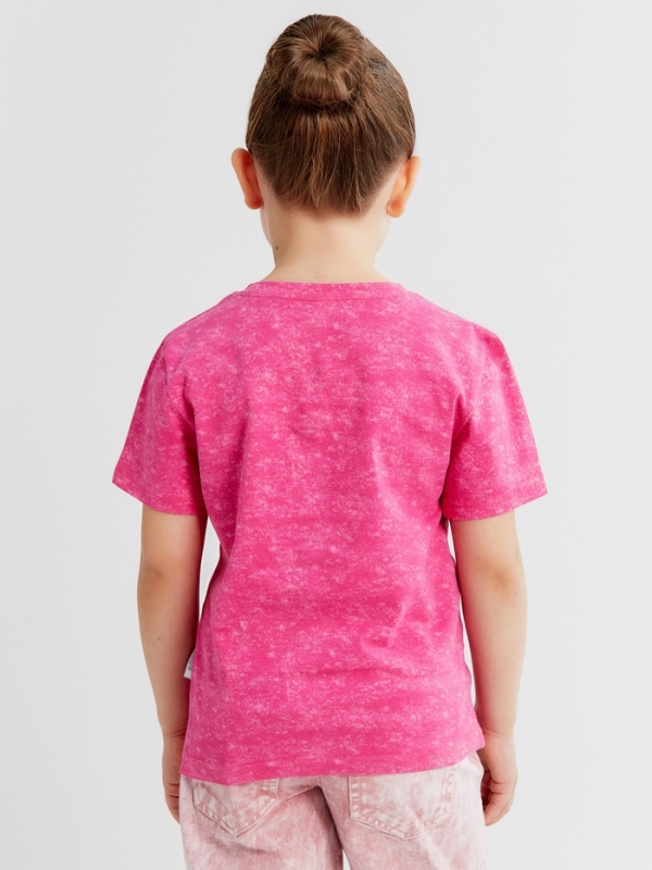 Футболка Marie, Коты аристократы, рост 110-116, розовый