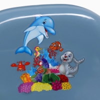 Детский горшок "Ниш -Бэйби"   серый