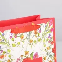 Пакет подарочный ламинированный, упаковка, &laquo;Любимому воспитателю&raquo;, ML 27 х 23 х 11.5 см