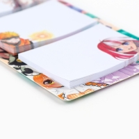 Стикеры с липким слоем &laquo;Аниме&raquo;, 3 шт, 30 л