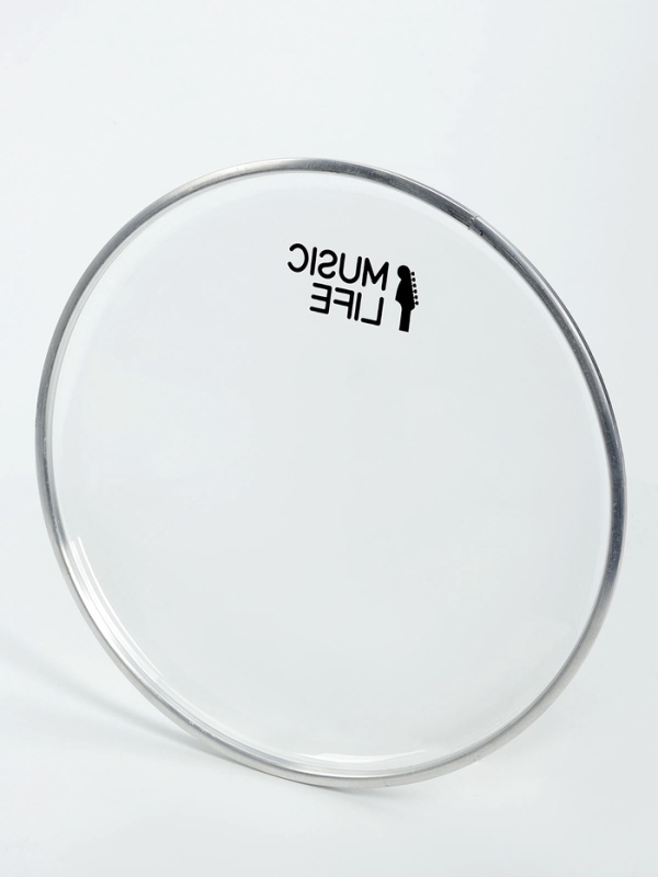 Пластик для барабана Music Life 10 дюймов, прозрачный Пластик для барабана Music Life 10 дюймов, прозрачный