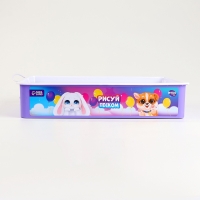 Планшет &laquo;Рисование песком&raquo;, 27 х 39 см, песок 1 кг, трафарет, набор для творчества