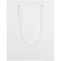 Пакет бумажный Vid S, белый