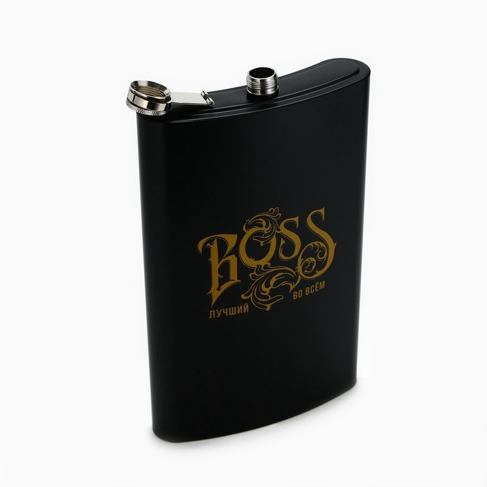 Фляга &laquo;BOSS&raquo;, 1920 мл, чёрная