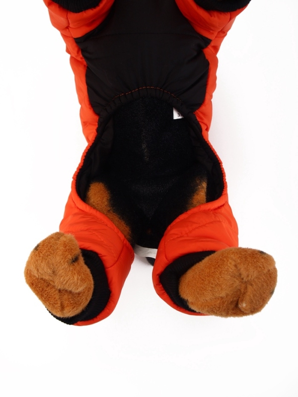 Комбинезон "Тренд", оксфорд, M (ДС 27, ОШ 29, ОГ 38 см, вес 5-8 кг), оранжевый