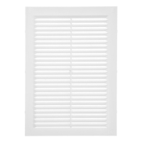 Решетка вентиляционная ZEIN Люкс Л170, 170 x 240 мм, с сеткой, неразъемная