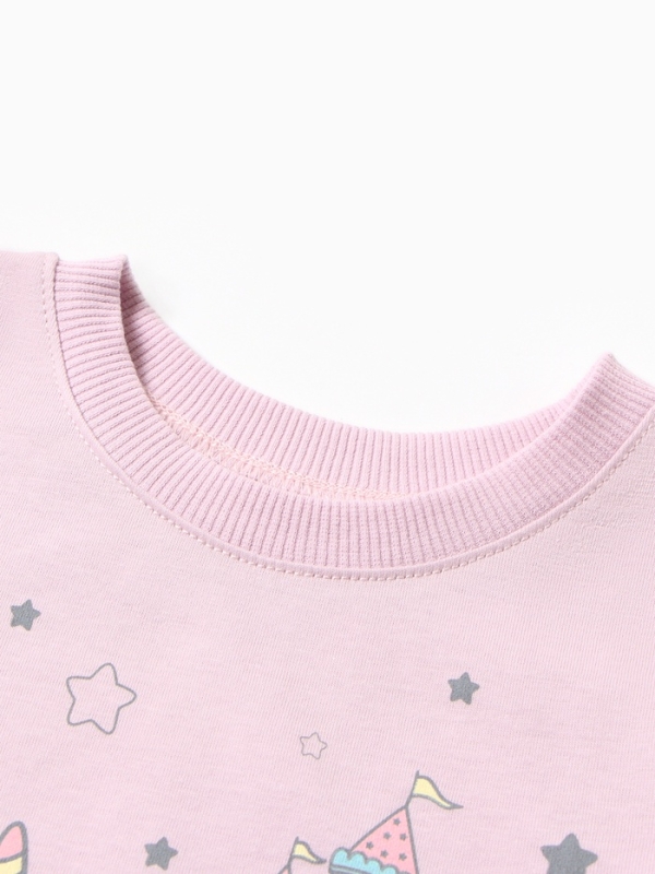 Лонгслив для девочки, цвет сиреневый, рост 98 см