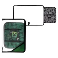 Папка для труда, А4, пластиковая, 23&times;32.5&times;2.5 см &laquo;Пиксели&raquo;