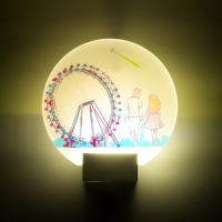 Бра "Летняя прогулка" LED 6Вт 4000К белый 24х6х24 см Бра "Летняя прогулка" LED 6Вт 4000К белый 24х6х24 см