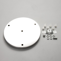 Основание для светильника "Круг-3" хром 23,5х23,5х2см