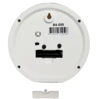 Будильник "Капибара", плавный ход, d=15см, корпус коричневый