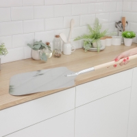 Лопата для пиццы из нержавеющей стали &laquo;Общепит&raquo;, 96&times;35,5&times;2 см, полотно 35,5&times;40 см, толщина 1,5 мм