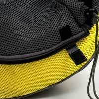 Слинг - переноска для животных, 42 х 25 см, жёлтая