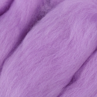 Шерсть для валяния 100% тонкая шерсть 50гр (1131-Сиреневый ) Шерсть для валяния 100% тонкая шерсть 50гр (1131-Сиреневый )