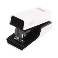 Степлер №24/6 корпус белый стиль, до 20 листов, МИНИ