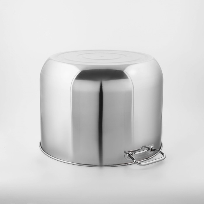 Кастрюля цельнотянутая &laquo;Профи&raquo;, 50 л, d=45 см, металлическая крышка