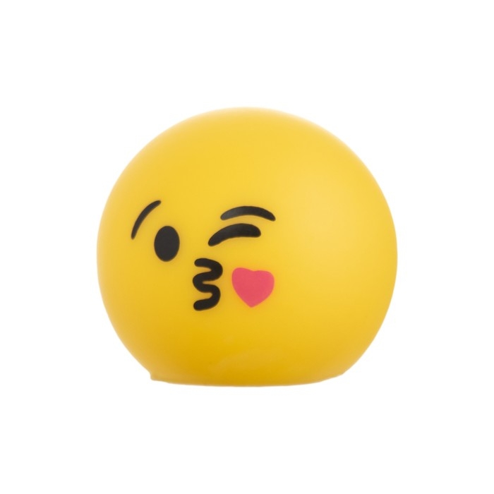 Ночник "Влюбленный смайл" 2Вт LED LR44 желтый 4,5х4,5х4,5см