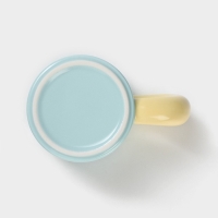 Кружка керамическая &laquo;Воздух&raquo;, 300 мл, цвет голубой и жёлтый