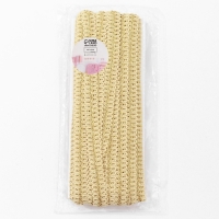 Тесьма декоративная &laquo;Шанель&raquo;, 12 мм, 10 &plusmn; 1 м, цвет золотой