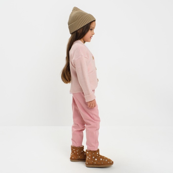 Кардиган детский KAFTAN, р. 26 (80-86 см), розовый Кардиган детский KAFTAN, р. 26 (80-86 см), розовый