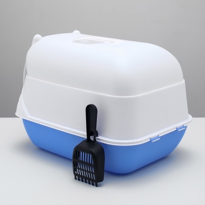 Туалет-домик 35 х 50 х 35 см, голубой Туалет-домик 35 х 50 х 35 см, голубой