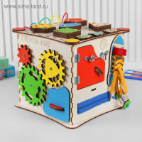 Бизикуб &laquo;Развивающий куб&raquo;, без электрики 25&times;25 см