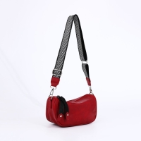 Сумка-багет S.Lavia на молнии, цвет бордовый Сумка-багет S.Lavia на молнии, цвет бордовый