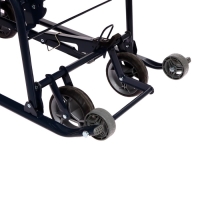 Санки-коляска &laquo;Наши детки 5-1&raquo; с жирафом, цвет лимонный