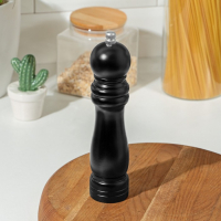 Мельница для специй Доляна &laquo;Дуновение леса&raquo;, 21&times;4,5 см, керамический механизм, цвет тёмное дерево