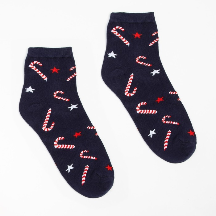 Носки женские &laquo;Карамель&raquo; цвет синий, размер 23-25