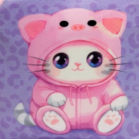 Рюкзак детский для девочки &laquo;Котик в костюме&raquo;