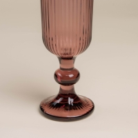 Набор бокалов для шампанского стеклянный SL Home &laquo;Модерн&raquo;, 150 мл, 5,5&times;18,5 см, цвет розовый