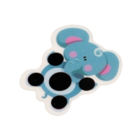 Детский термометр - наклейка налобный  "Слоненок", до 40&deg;, 4,5 х 3 см