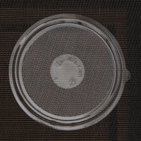 Дно для пирожного одноразовое пластиковое ПР-Т-85Д, круглое, d=11 см, цвет прозрачный, 10 шт/уп