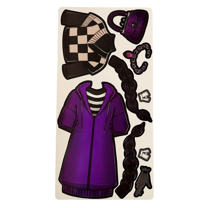 Магнитный набор &laquo;Твоя модная кукла. Агата&raquo;, 36 элементов