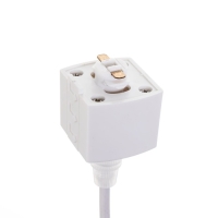 Светильник трековый &laquo;Кива&raquo; Е27 40Вт белый 22х22х21-121см