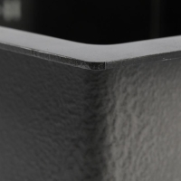 Мойка кухонная AFLORN AF95043F, врезная, S=3,0 и 0,8 мм, 50х43х20 см, сифон, графит