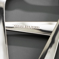 Набор вилок столовых из нержавеющей стали Доляна &laquo;Капля&raquo;, длина 21 см, 6 шт, цвет серебряный