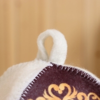 Шапка для бани "Жена Царя!" принт Шапка для бани "Жена Царя!" принт