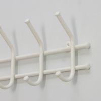 Вешалка настенная &laquo;Норма&raquo;, цвет белый